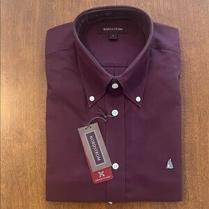 Nordstrom Men's Long Sleeve Button Down Shirt size LARGE